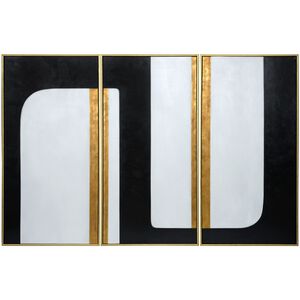 The Path 60 X 30 inch Hand Painted Art, Set Of 3
